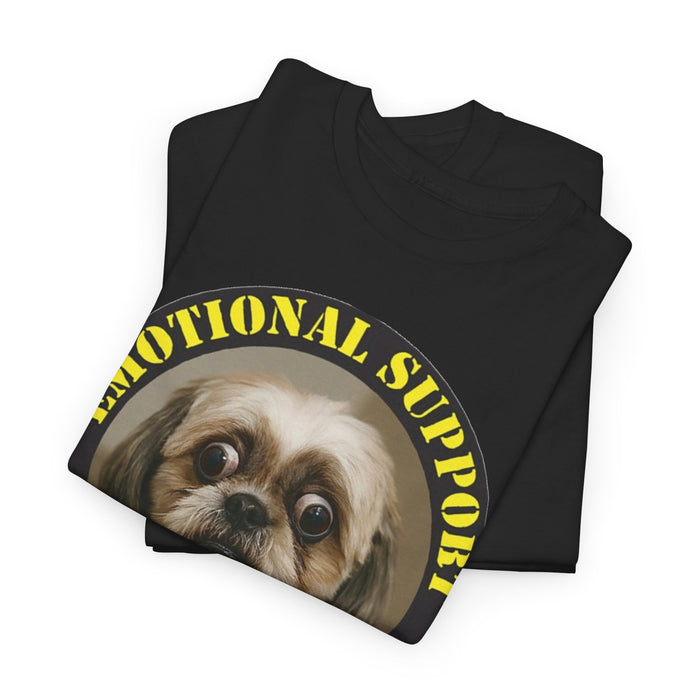 T-Shirt — "Emotional Support Human" Cute Dog Graphic Tee