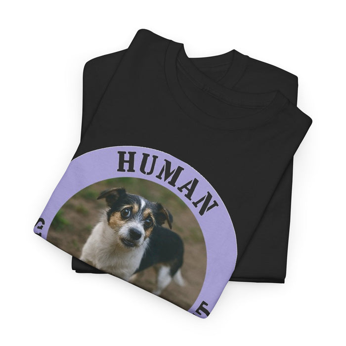 T-Shirt — "Human Security Blanket" Cute Puppy Graphic Tee