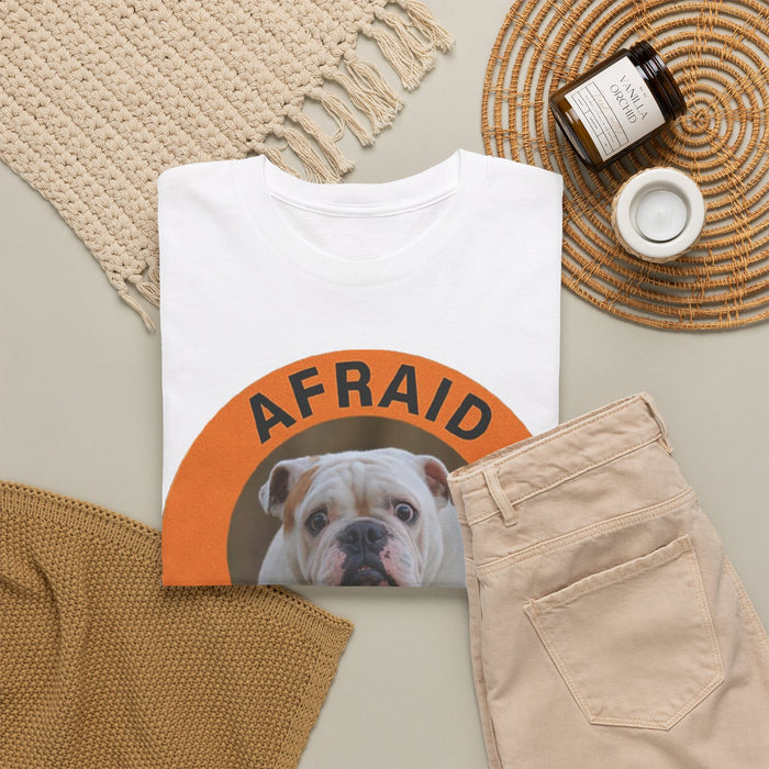 Bulldog "Afraid But Trying" Tee