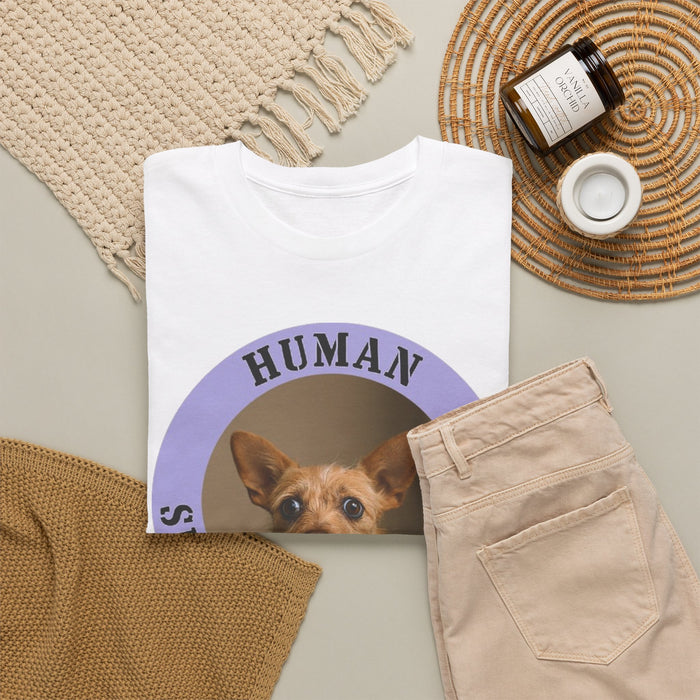 Human Security Blanket T-Shirt - Cute Chihuahua Dog Tee
