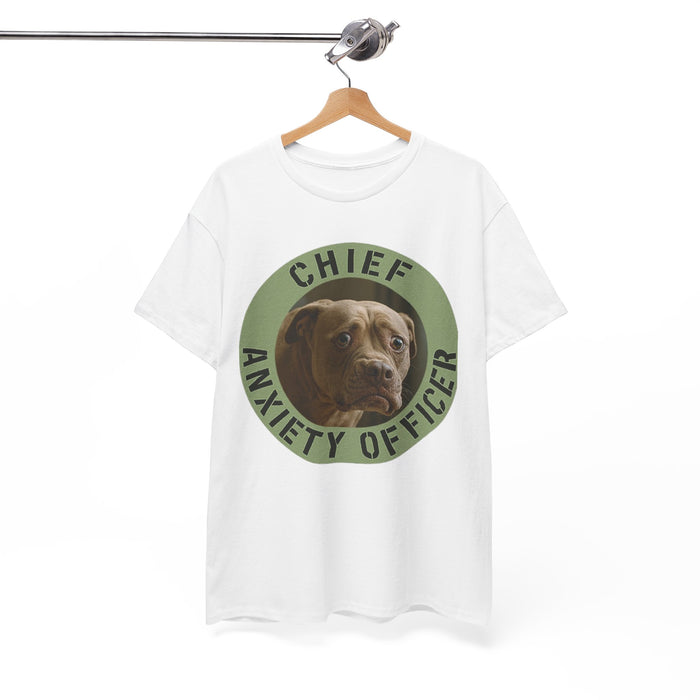 Chief Anxiety Officer Dog T-Shirt
