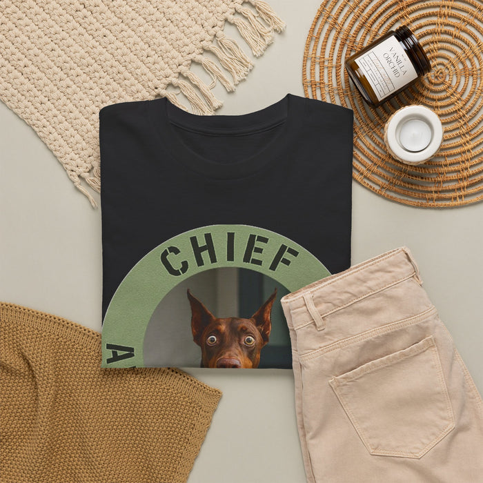 Chief Anxiety Officer T-Shirt — Funny Dog Graphic Tee