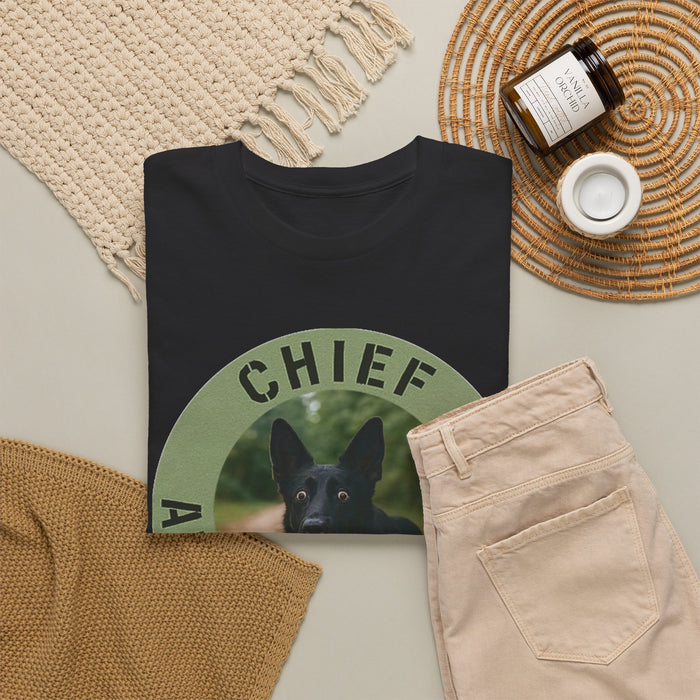 Chief Anxiety Officer T-Shirt — Funny Dog Rescue Pet Lover Tee