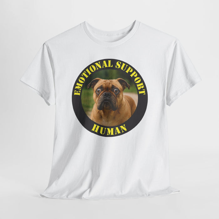 Emotional Support Human Dog T-Shirt – Funny Pet Lover Tee