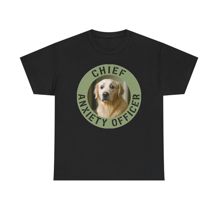 Chief Anxiety Officer T-Shirt — Funny Dog Graphic Tee