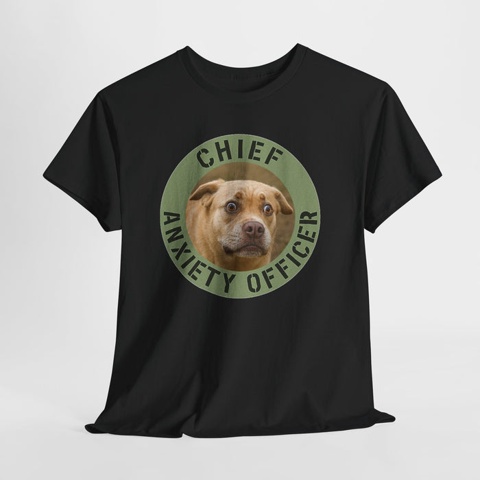 Chief Anxiety Officer Dog T-Shirt