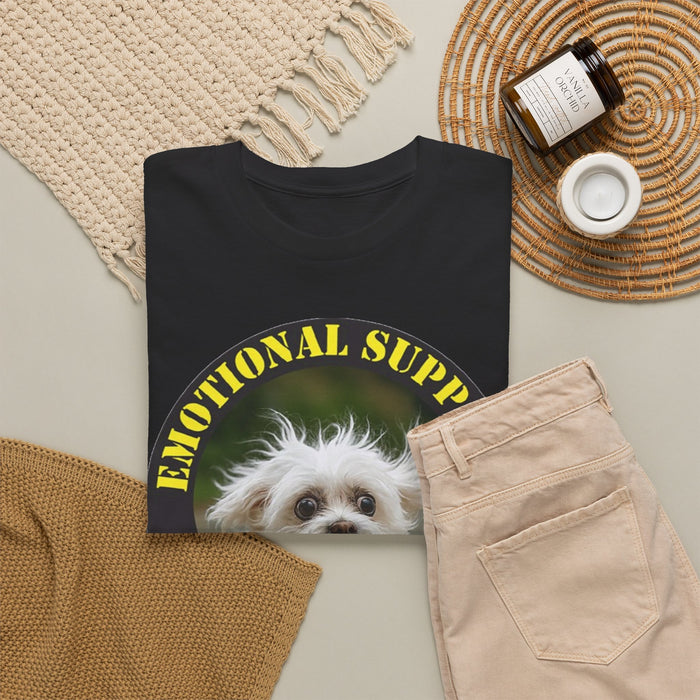 Emotional Support Human T-Shirt — Cute Dog Circle Graphic