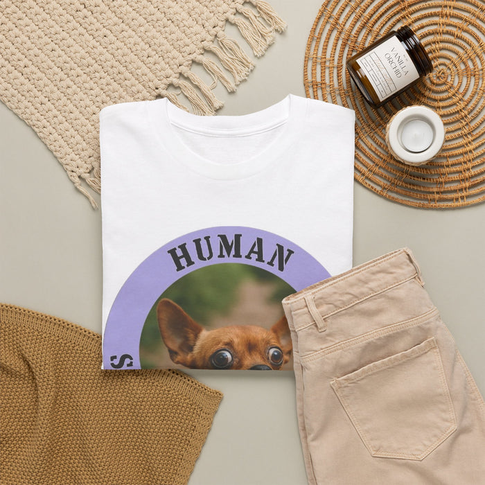 T‑Shirt — "Human Security Blanket" Chihuahua Graphic Tee