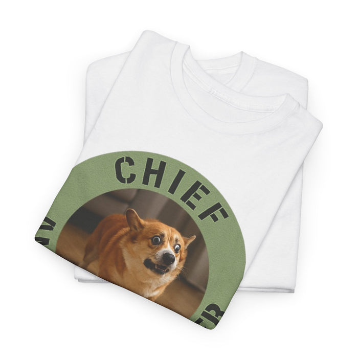 Chief Anxiety Officer T-Shirt – Funny Corgi Anxiety Tee