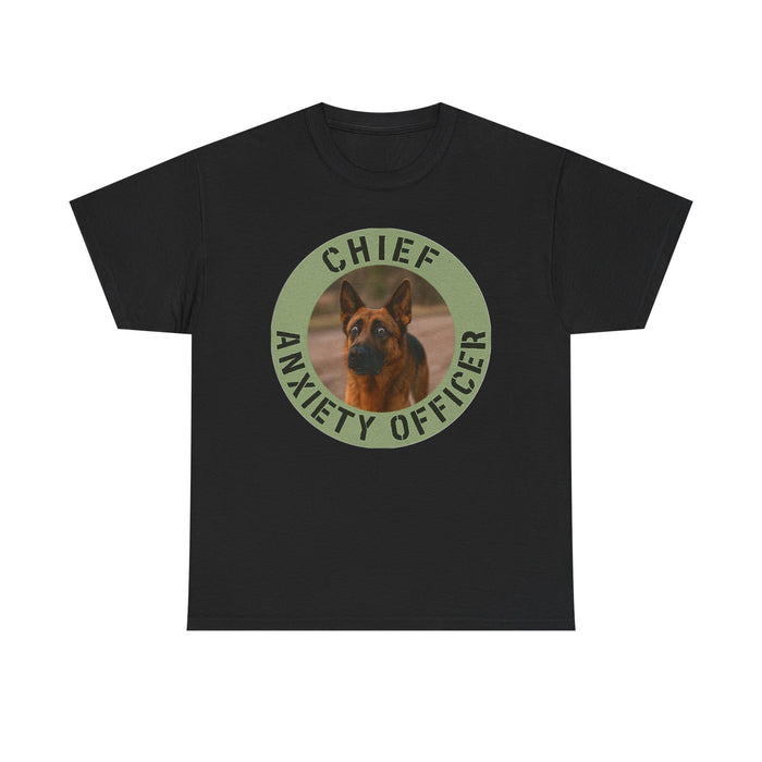 Chief Anxiety Officer T-Shirt — Funny Dog Lover Tee