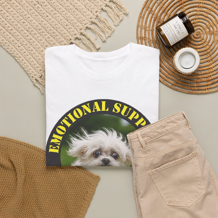 Emotional Support Human T-Shirt — Cute Dog Pet Lover Tee