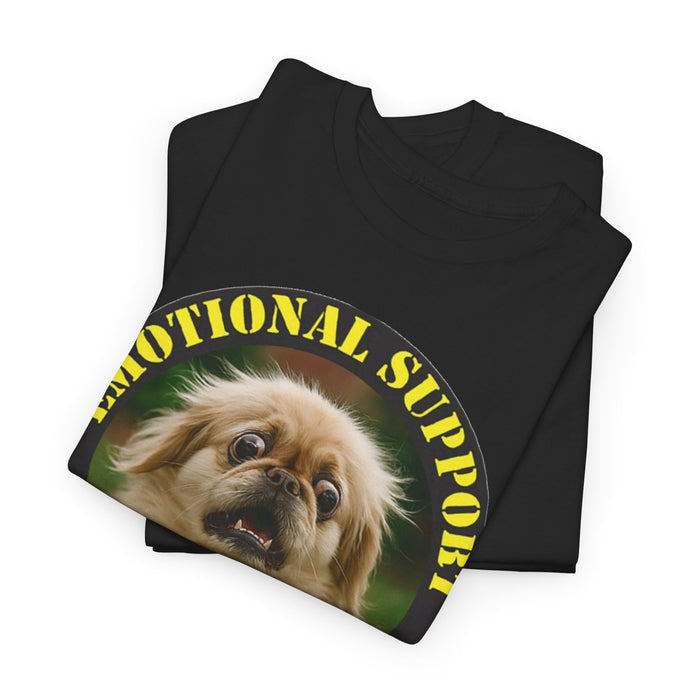 Emotional Support Human T‑Shirt — Funny Cute Dog Rescue Tee