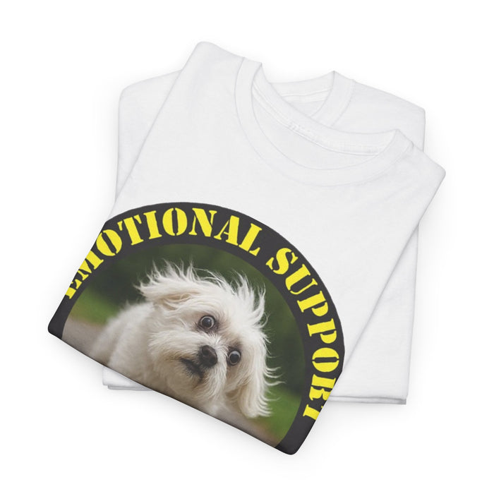 Emotional Support Human T‑Shirt - Cute Puppy Graphic Tee