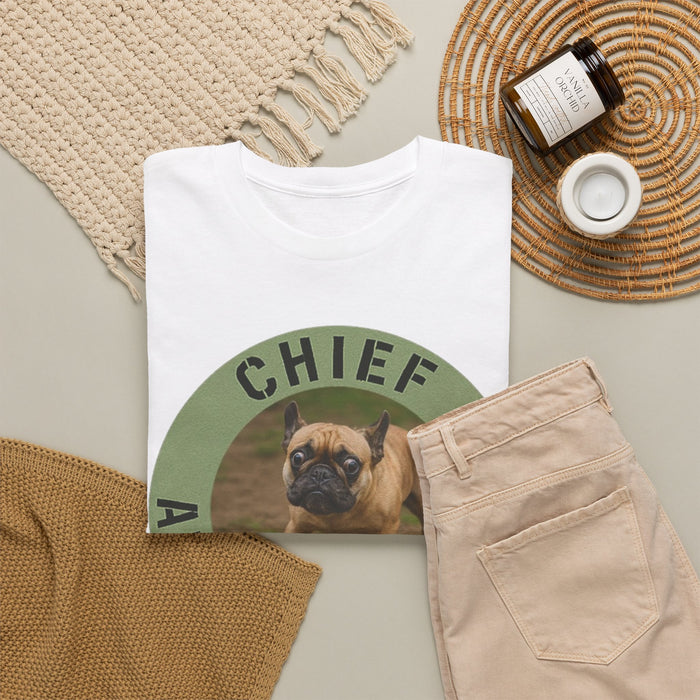 Chief Anxiety Officer T-Shirt — Funny Pug Dog Graphic Tee