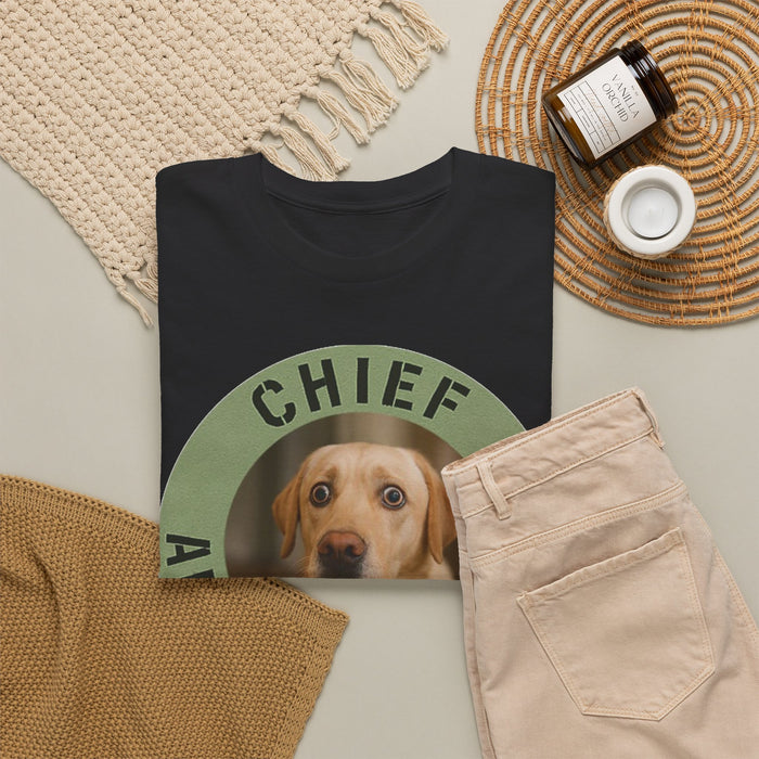 Chief Anxiety Officer Dog T-Shirt — Funny Pet Lover Tee