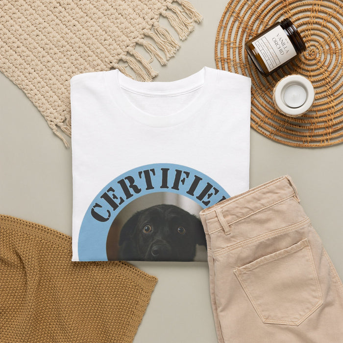 Certified Velcro Dog T-Shirt — Funny Dog Lover Tee