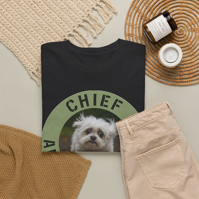 Chief Anxiety Officer T-Shirt — Funny Dog Anxiety Officer Tee