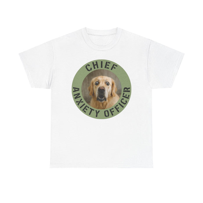 Chief Anxiety Officer Dog T-Shirt
