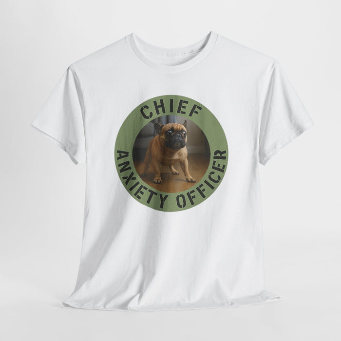 Chief Anxiety Officer Dog T-Shirt