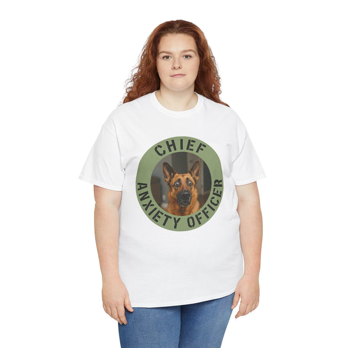 Chief Anxiety Officer Dog T-Shirt