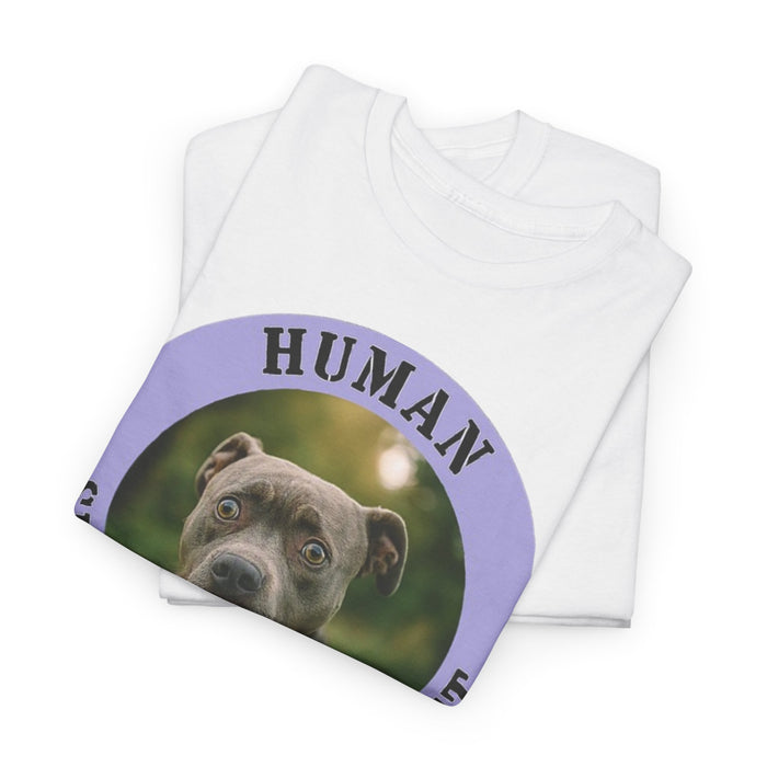 Pit Bull Dog "Human Security Blanket" T‑Shirt