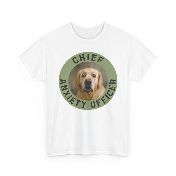Chief Anxiety Officer Dog T-Shirt