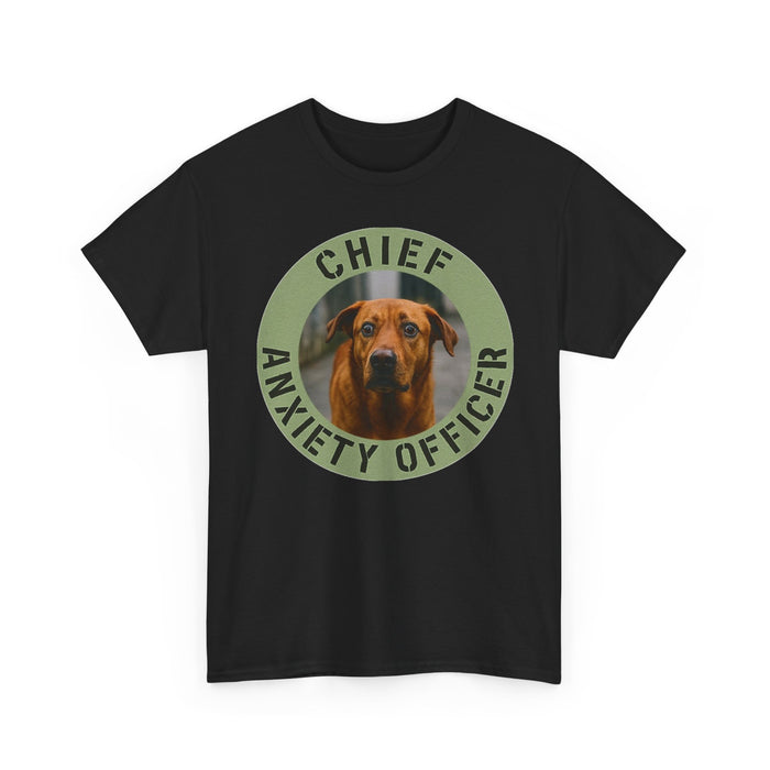 Chief Anxiety Officer Dog T-Shirt