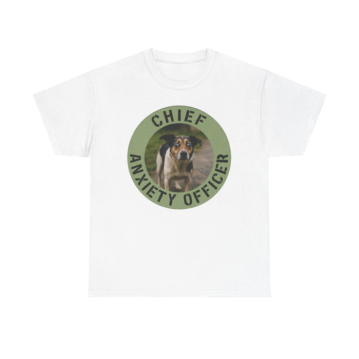 Chief Anxiety Officer Dog T-Shirt