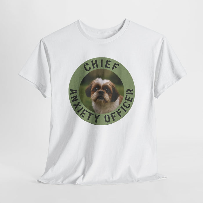 Chief Anxiety Officer Dog T-Shirt
