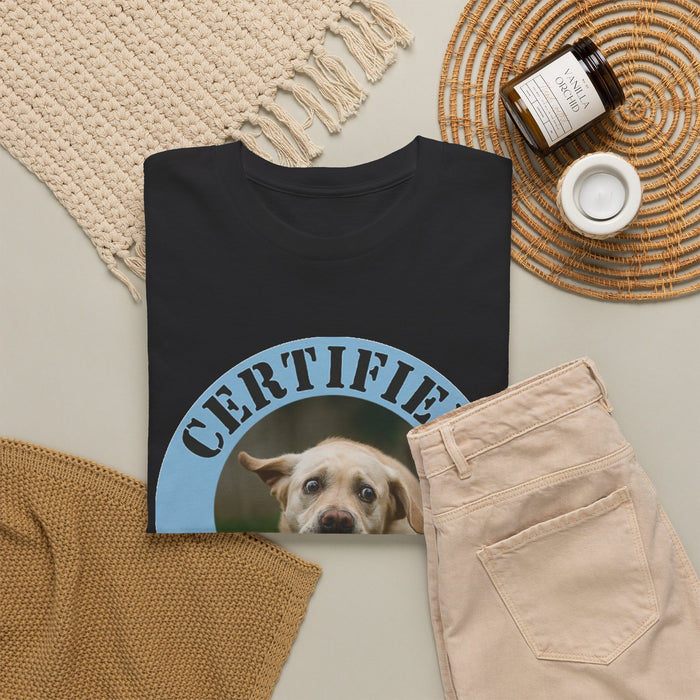 Certified Velcro Dog T-Shirt — Funny Dog Lover Tee