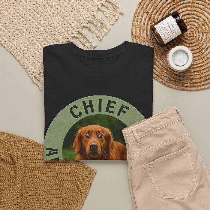 Chief Anxiety Officer Dog T-Shirt — Funny Pet Lover Tee