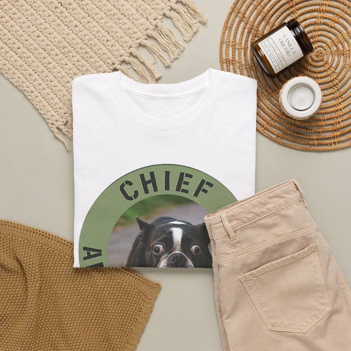 Chief Anxiety Officer Dog T-Shirt — Funny Pet Lover Tee