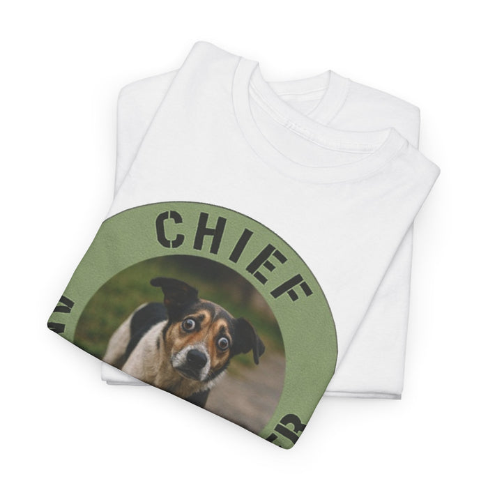 Chief Anxiety Officer Dog T-Shirt