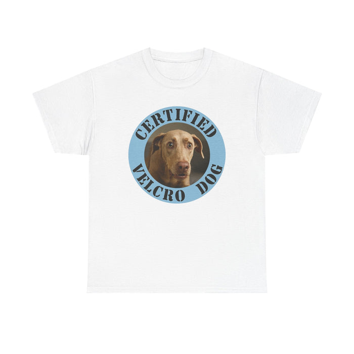 Certified Velcro Dog T‑Shirt — Funny Dog Lover Tee