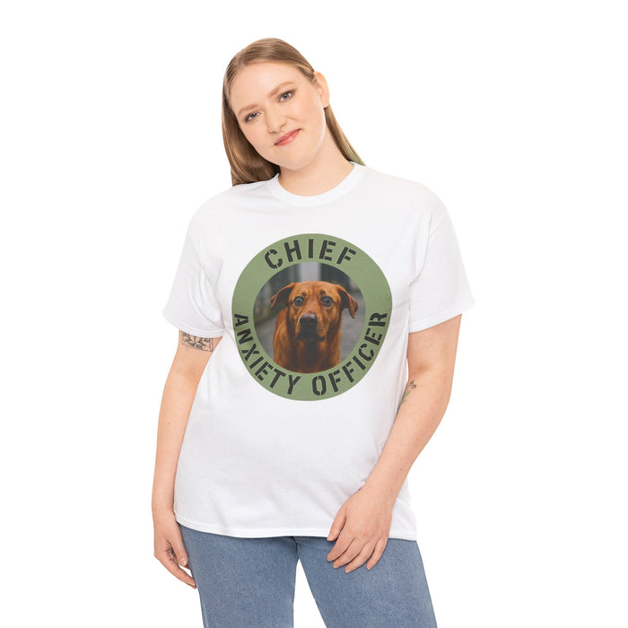 Chief Anxiety Officer Dog T-Shirt