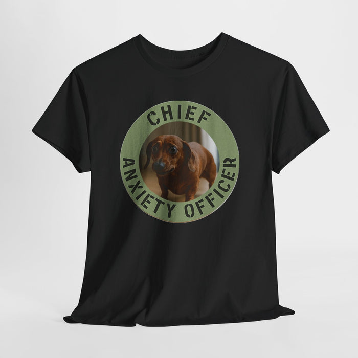 Chief Anxiety Officer Dog T-Shirt