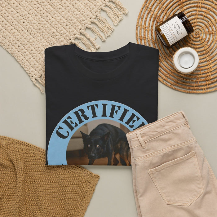Certified Velcro Dog T-Shirt – Funny Dog Lover Tee