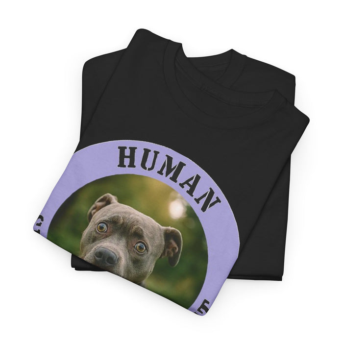 Pit Bull Dog "Human Security Blanket" T‑Shirt