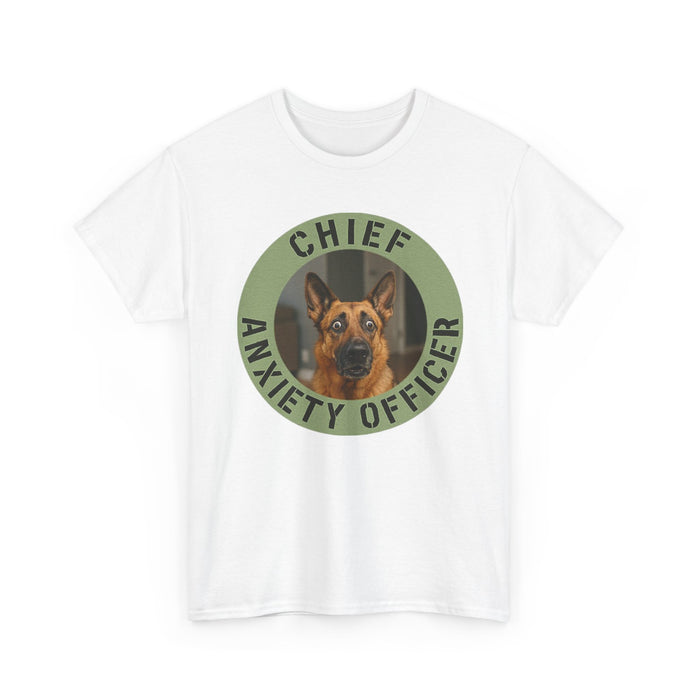 Chief Anxiety Officer Dog T-Shirt