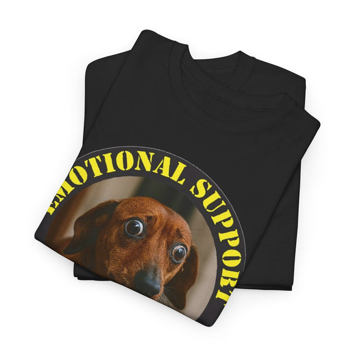 Emotional Support Human T-Shirt — Funny Dachshund Dog Tee