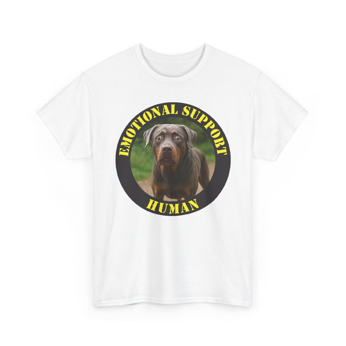 Emotional Support Human T-Shirt — Funny Dog Therapy Tee