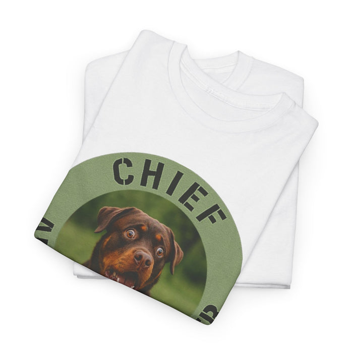 Chief Anxiety Officer Dog T-Shirt – Funny Pet Lover Tee