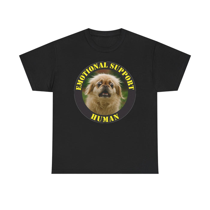 Emotional Support Human T‑Shirt — Funny Cute Dog Rescue Tee