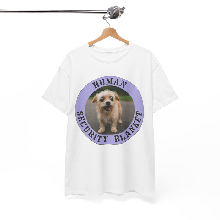 Dog 'Human Security Blanket' T-Shirt — Cute Puppy Graphic Tee
