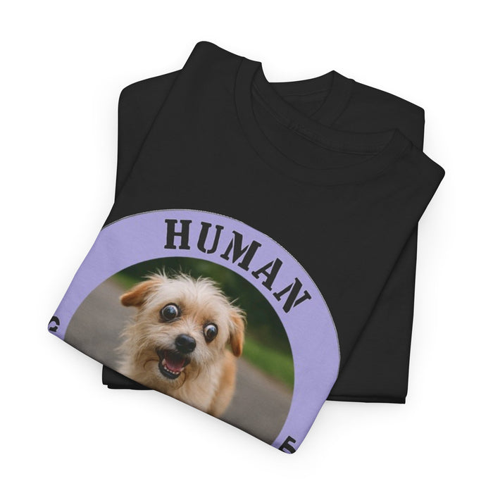 Dog 'Human Security Blanket' T-Shirt — Cute Puppy Graphic Tee