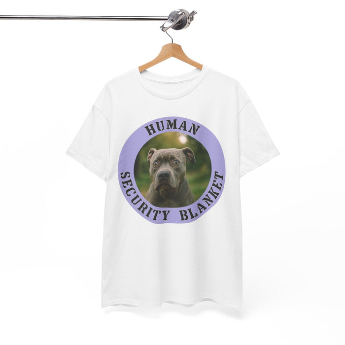 Pit Bull Dog "Human Security Blanket" T‑Shirt