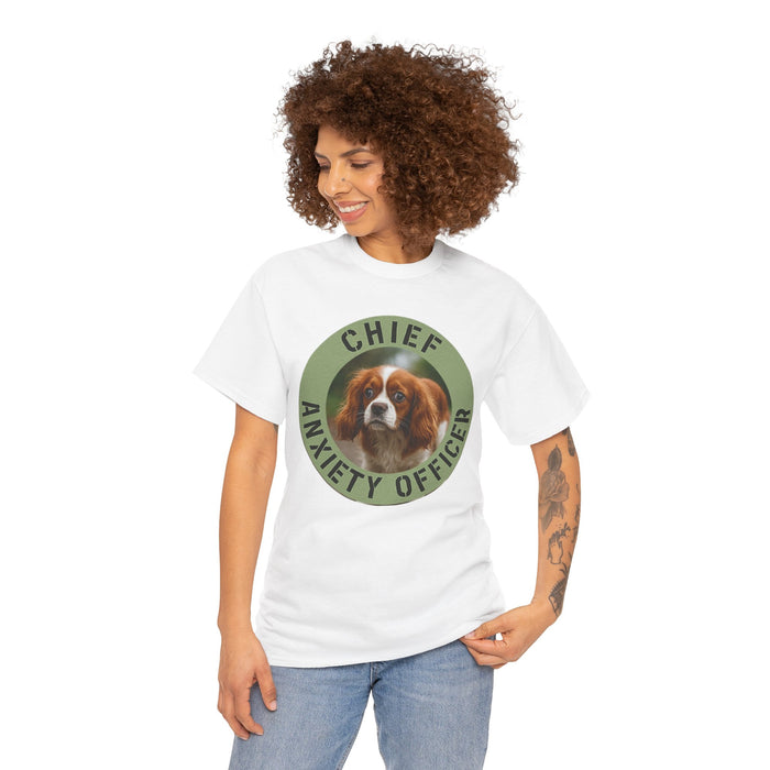 Chief Anxiety Officer T-Shirt – Funny Dog Graphic Tee
