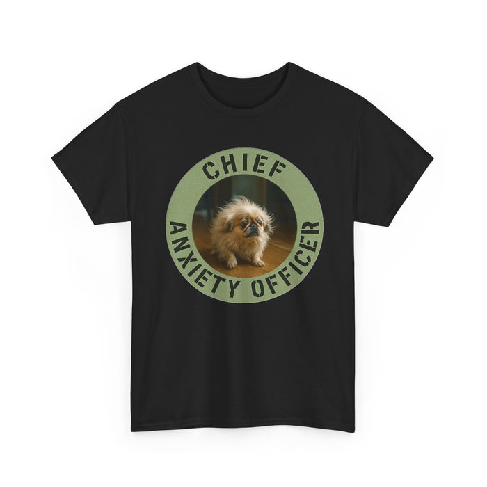 Chief Anxiety Officer T-Shirt — Funny Pet Anxiety Tee