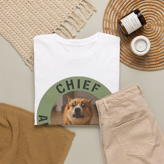 Chief Anxiety Officer T-Shirt – Funny Dog Meme Tee