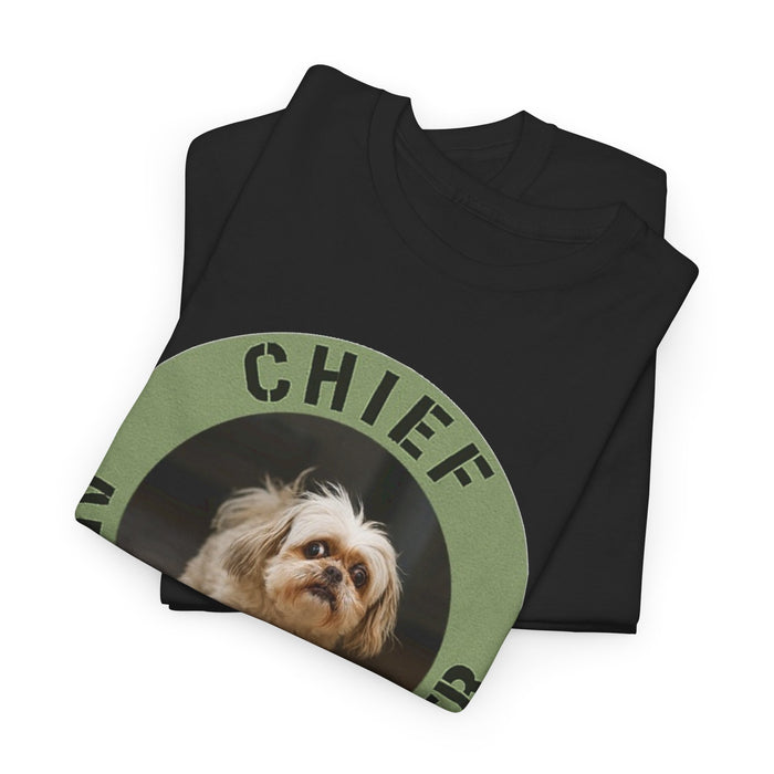 Chief Anxiety Officer T-Shirt — Cute Dog Humor Tee
